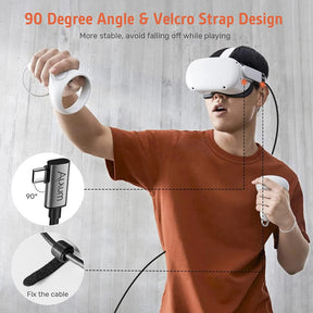 Cable Link USB A a USB Tipo C Negro