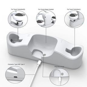 Dock de Almacenamiento con Carga Magnética