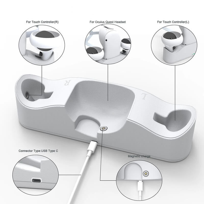 Dock de Almacenamiento con Carga Magnética