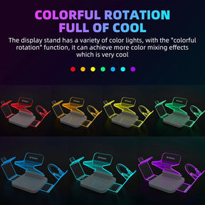 Dock Iluminado de Almacenamiento con Carga Diferentes Colores