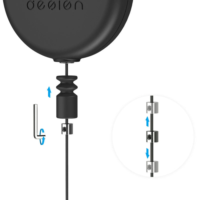 Sistema de Suspensión y Organización de Cables