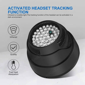 Iluminador de Luz Infrarroja para Uso Nocturno