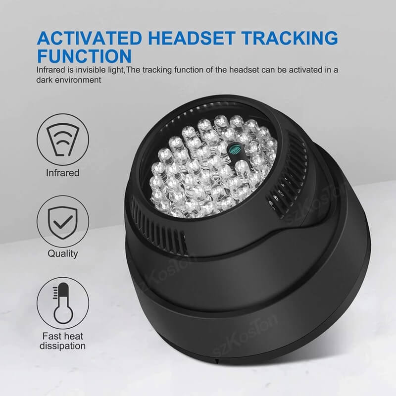 Iluminador de Luz Infrarroja para Uso Nocturno